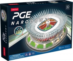Puzzle 3D PGE Narodowy wersja LED