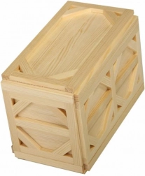 Drewniana kurza skarbonka