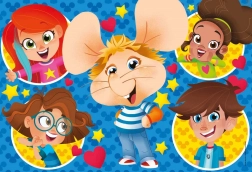 Clementoni puzzle Myszka Gigio MAXI 24 elementy