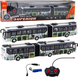 Zdalnie sterowany miejski trolejbus z oświetleniem