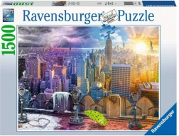 Ravensburger puzzle Pory roku w Nowym Jorku 1500 elementów
