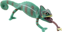 Plastowy kameleon dla dzieci 12 cm