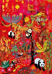 Puzzle pandy 1000 elementów MAGNOLIA