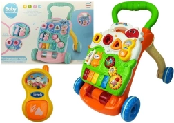 edukacyjny chodzik dla niemowląt z pianinkiem