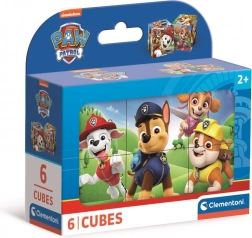 Klocki obrazkowe Paw Patrol – 6 kostek