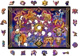 WOODEN CITY Drewniane puzzle Zodiak 505 elementów