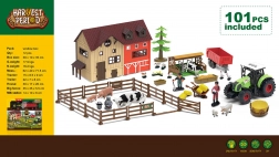 Mega zestaw farma z traktorem i akcesoriami