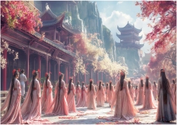 Puzzle Gejsze 1000 elementów