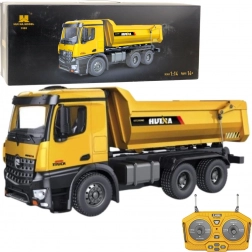 RC wywrotka HUINA 1:14 ze światłami i dźwiękami