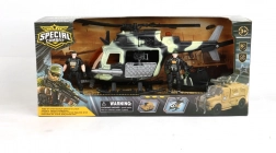 Wojskowy helikopter z miejscem na bagaż