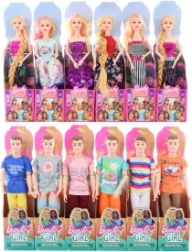 Lalka z przegubowym ciałem