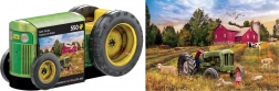 EUROGRAPHICS Puzzle w metalowym pudełku Stary traktor 550 elementów