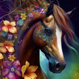 ALIPSON kwadratowe puzzle Miłośnik wiatru 1000 elementów