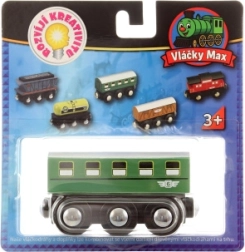 Maxim drewniany wagon pasażerski