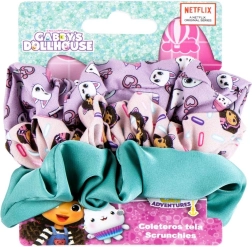 Zestaw gumek do włosów Gabby's Dollhouse (Magiczny domek Gabi) 3 szt.