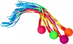 Zabawka z piłeczką i wstążką dla dzieci – 1 szt.