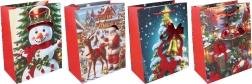 Torebka prezentowa S 18 × 23 × 10 cm Boże Narodzenie