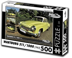retro-auta puzzle wartburg 311 (1963) – 500 elementów
