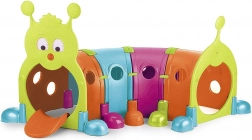 Tunel dla dzieci gąsienica XXL FEBER – modułowy plac zabaw