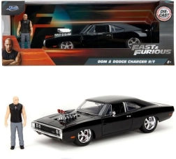 Metalowy model Dodge Charger R/T 1970 1:24 z figurką z Szybkich i wściekłych – Jada Toys