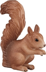 Stojąca figurka wiewiórki