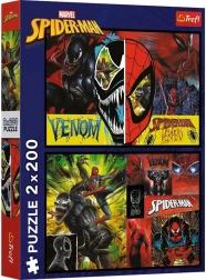 Puzzle 2×200 – dzień i noc SPIDER-MAN