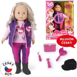 Lalka Adelka Dżokejka mówiąca 38 cm