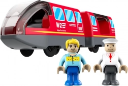 Elektryczny miejski pociąg czerwony 2Kids Toys