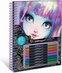 Nebulous Stars kolorowanki z czarnymi stronami Isadora