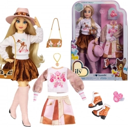 Disney ILY 4Ever modna lalka inspirowana Bambi z zestawem akcesoriów 30 cm