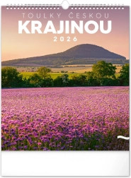 Kalendarz ścienny Wędrówki po czeskim krajobrazie 2026