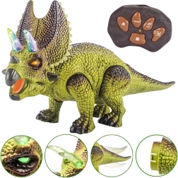 Woopie zdalnie sterowany robotyczny dinozaur Triceratops