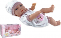 Lalka niemowlę różowa 40 cm