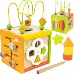 drewniana aktywna kostka 5w1 Viga