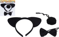 Karnawałowy zestaw miś