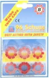 Naboje do bębna Gonher 8-strzałowe 96 sztuk