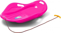 Dziecięca ślizgaczka saneczkowa Muszla BABY MIX Premium Komfort 80 cm różowa