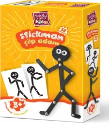 ART Puzzle gra dla dzieci Stick Man