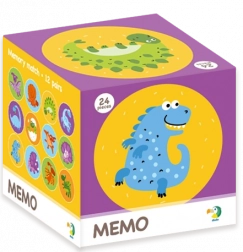 Pexeso Dinozaury dla najmłodszych dzieci