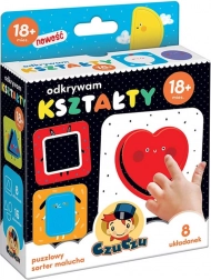 CzuCzu odkrywaj kształty – puzzle dla najmłodszych 18m+