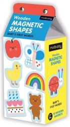 Mudpuppy Drewniane magnetyczne kształty dla dzieci