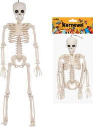 Dekoracja na Halloween – szkielet do zawieszenia 45 cm