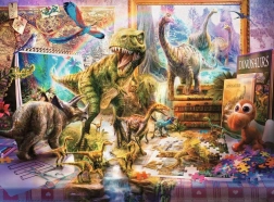 Puzzle RAVENSBURGER Dinozaury ożywają XXL 100 elementów