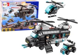 Klocki budowlane Specjalna służba policji 456 elementów. Zestaw