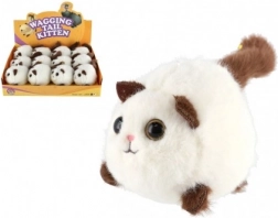 Pluszowa zabawka nakręcany kotek 10 cm