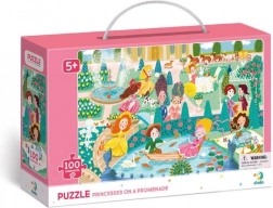 DODO puzzle księżniczki na promenadzie, 100 elementów