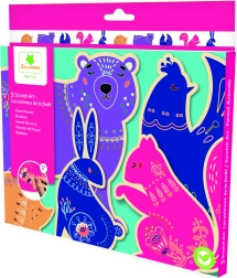 Scratch Art leśne zwierzątka