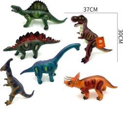 Plejo dinozaur z dźwiękiem - 1 sztuka