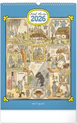 Kalendarz ścienny Josef Lada 2026