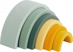 A Little Lovely Company montessori tęczowa układanka – Zielona